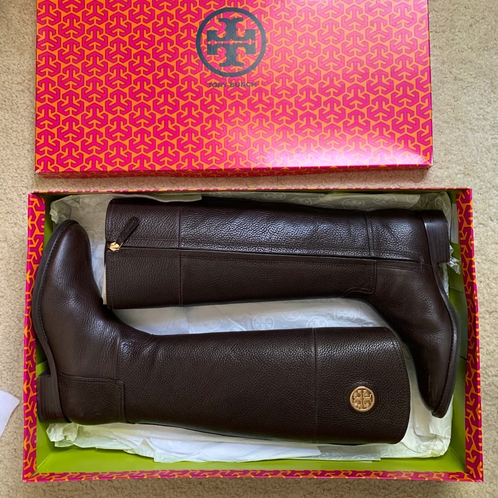 Tory Burch Junction Riding Boots